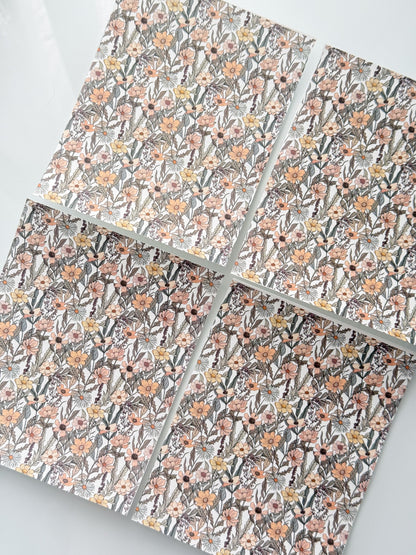 FLORALS 90 Transfer Sheet Single Or 4 Pack