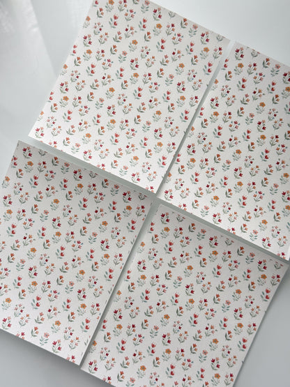 FLORALS 92 Transfer Sheet Single Or 4 Pack