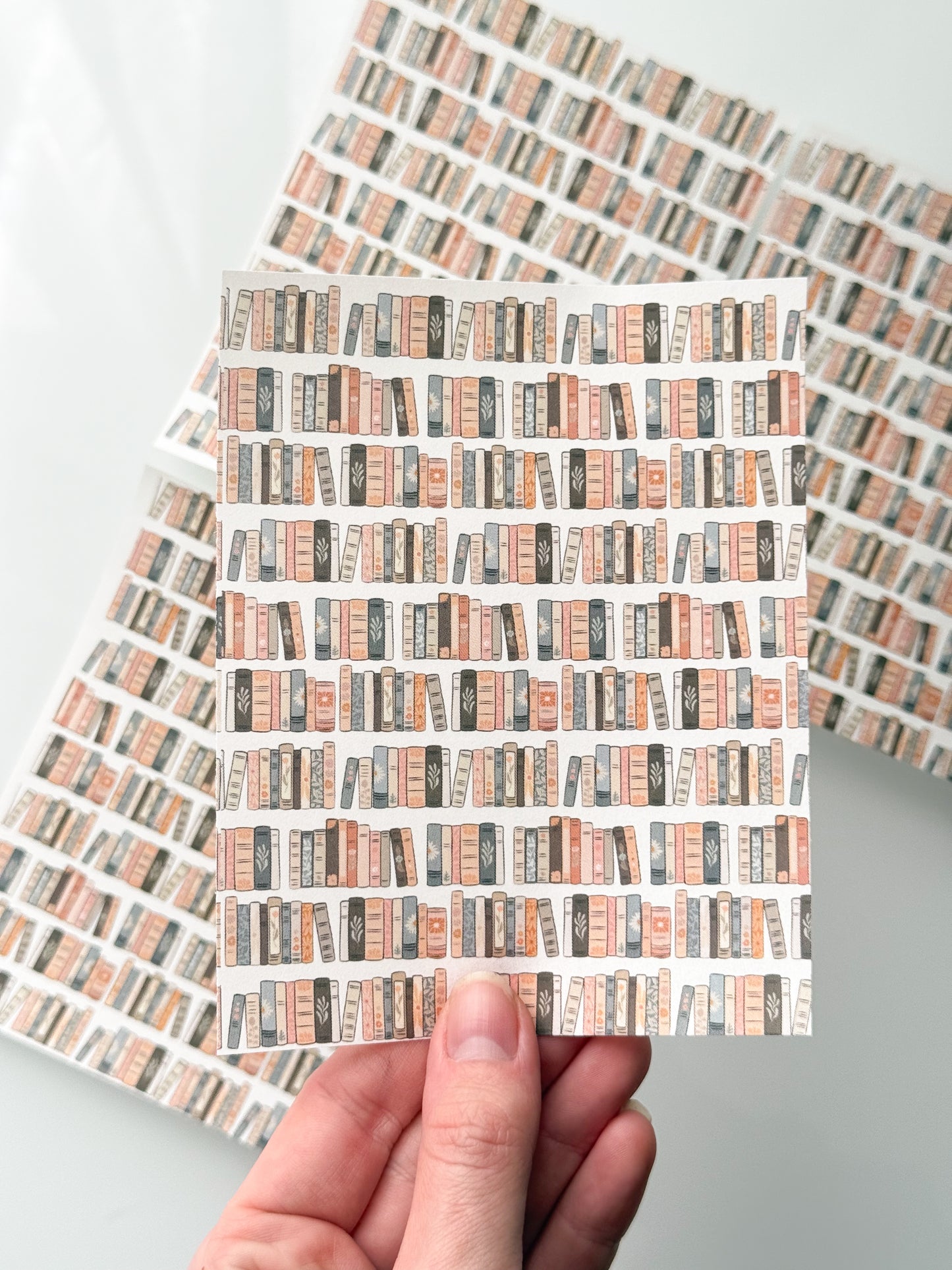 Book Rows Transfer Sheet Single Or 4 Pack