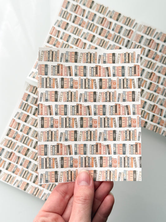 Book Rows Transfer Sheet Single Or 4 Pack