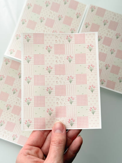 FLORALS 102 Transfer Sheet Single Or 4 Pack