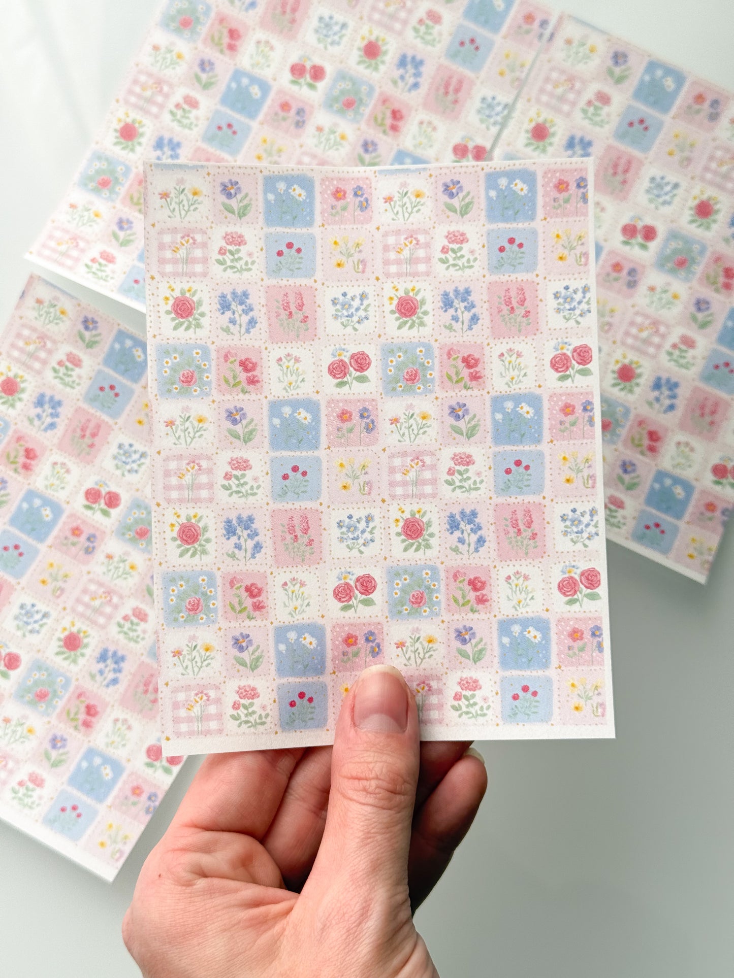 FLORALS 103 Transfer Sheet Single Or 4 Pack