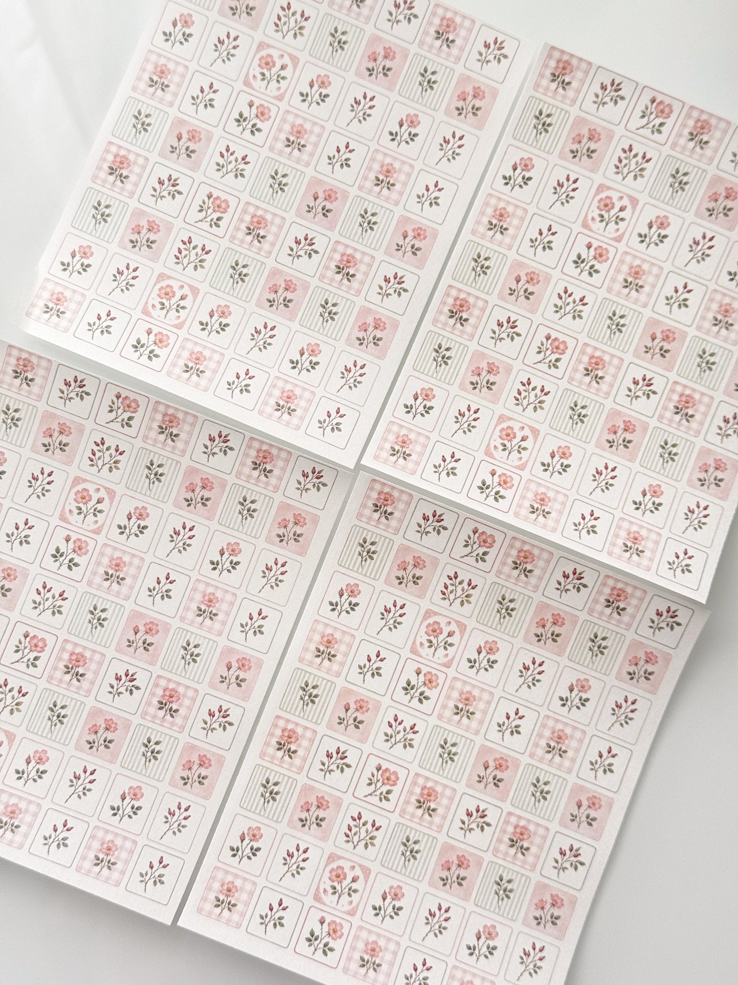 FLORALS 106 Transfer Sheet Single Or 4 Pack