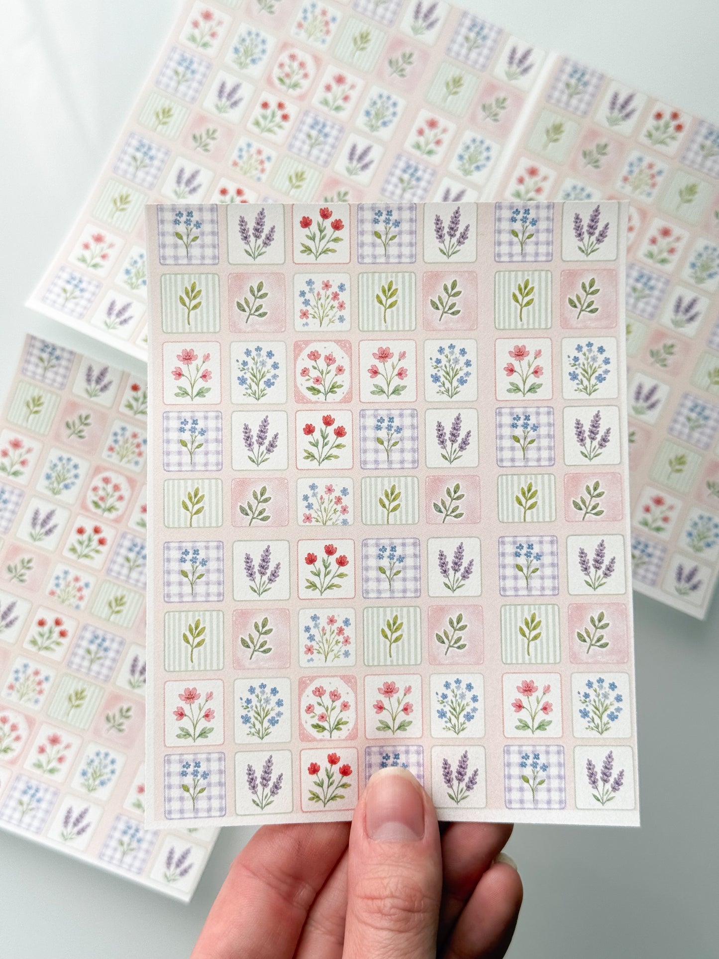 FLORALS 107 Transfer Sheet Single Or 4 Pack