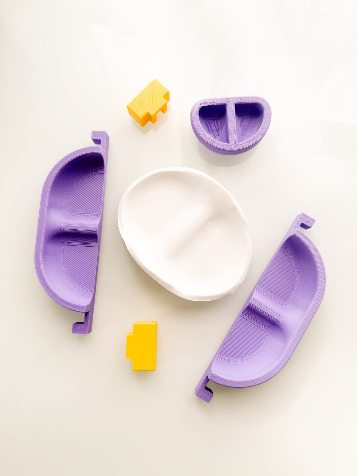Double Trinket Dish Press And Shaper Polymer Clay Tools Air Dry Clay