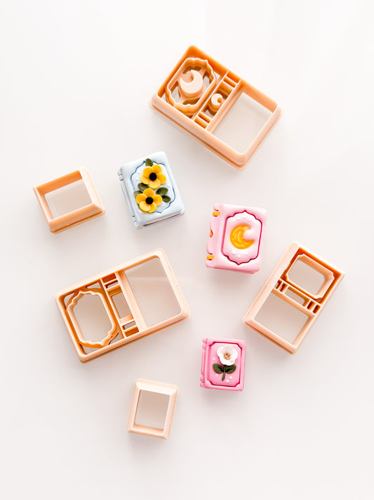 Enchanted Book Builders Clay Cutter Set Polymer Air Dry