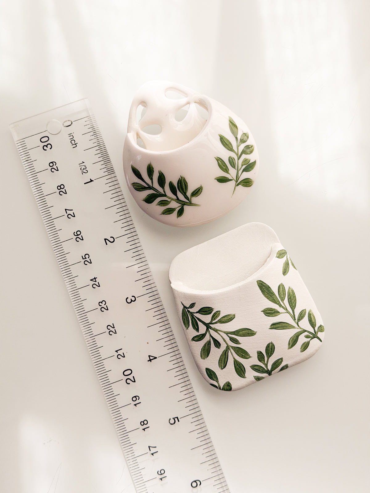 Mini Flower Pouch Magnet Clay Cutter Set Polymer Ceramic Air Dry