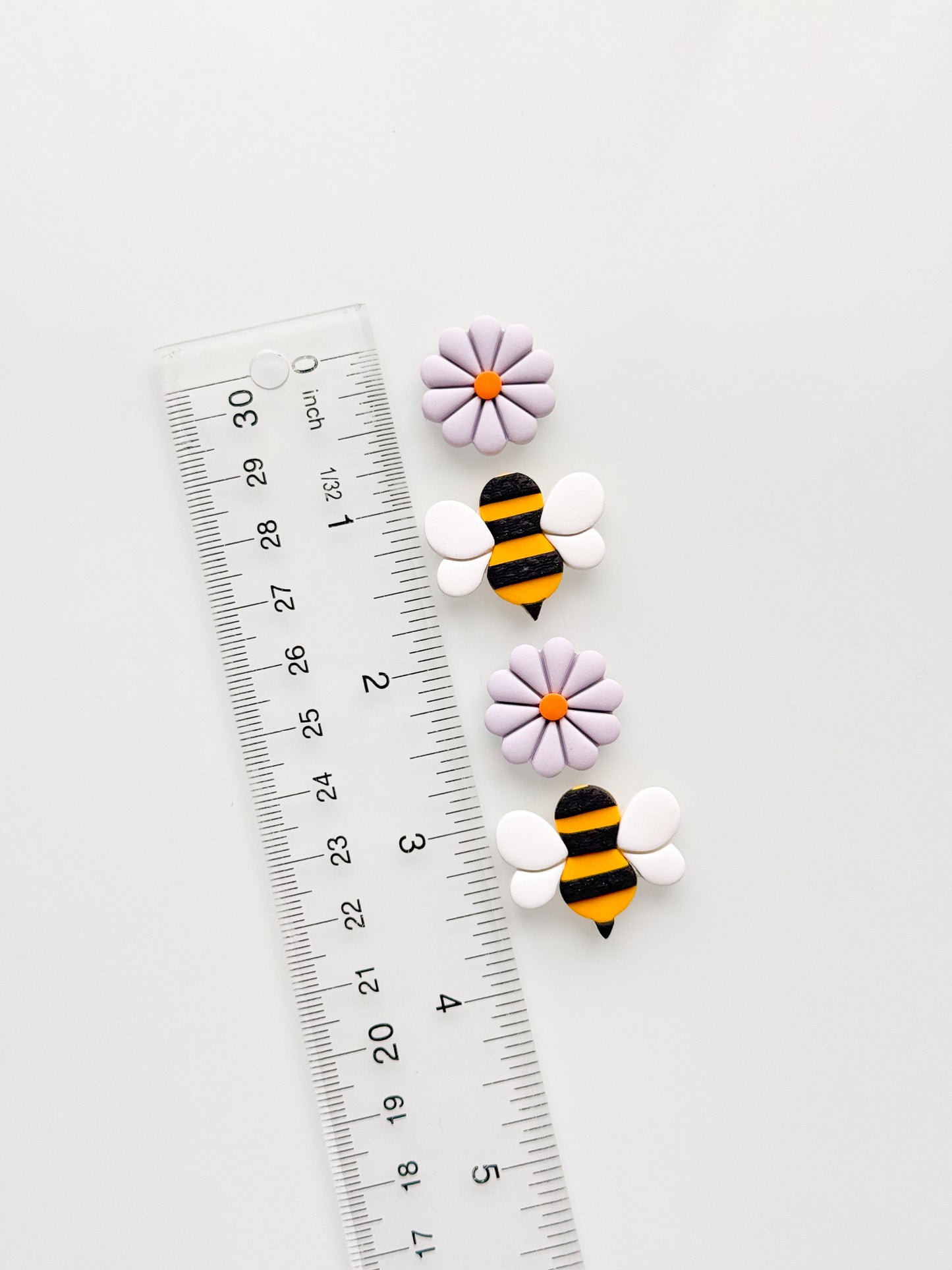 Bee + Flower Clay Cutter