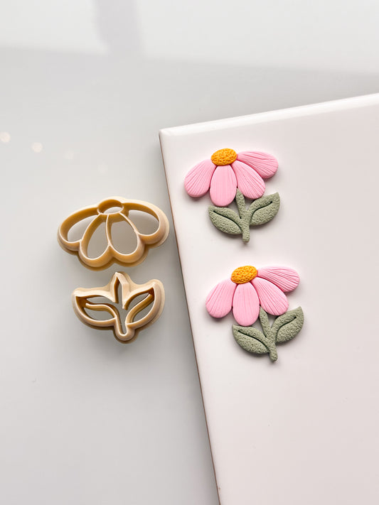 Daisy And Stem Clay Cutter Set