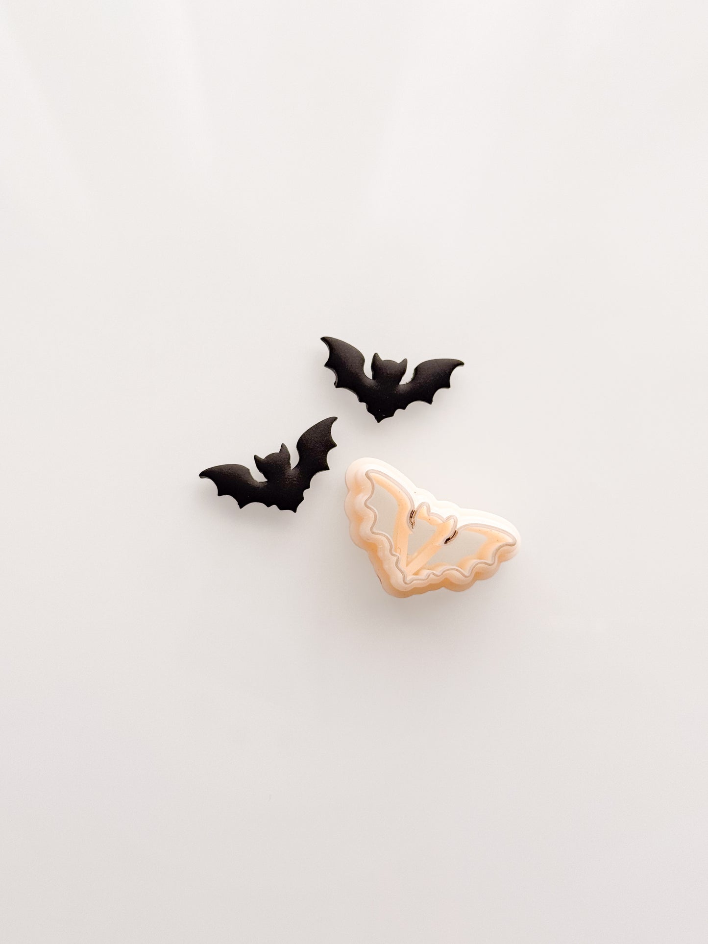 Classic Bat Resin Printed Clay Cutter