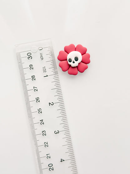 Skull Flower Clay Cutter