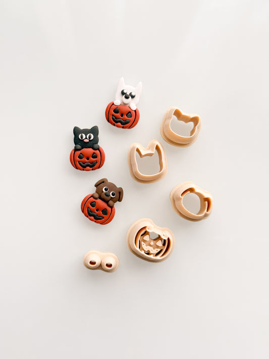Little Animal Jack O'Lanterns Clay Cutter