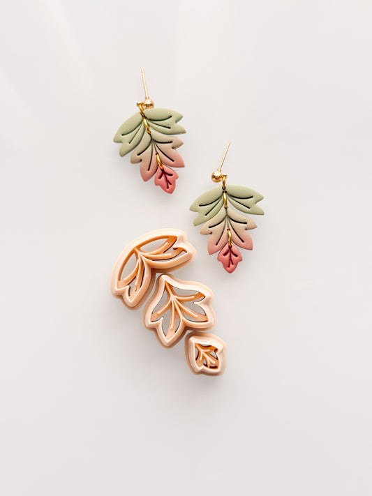 Leaf Dangle Set 2026 Clay Cutter