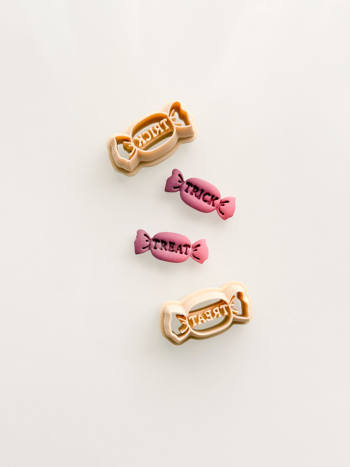 Trick + Treat Candies Clay Cutter