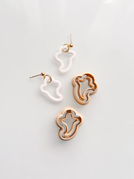 Windowed No Drill Ghosts Mirrored Clay Cutter Set