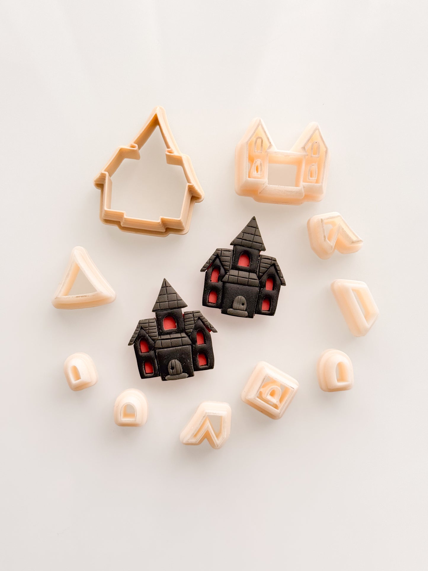 Haunted House Builder Resin Printed Clay Cutter Set