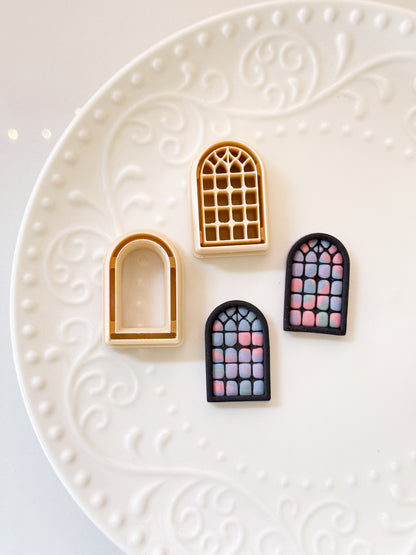 Victorian Window II Clay Cutter Set