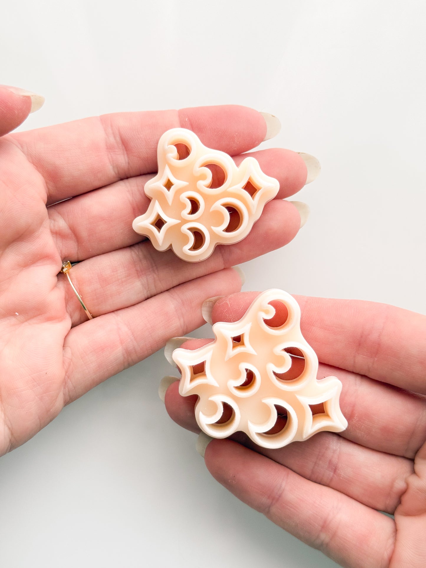 Moon + Stars Micros Resin Printed Clay Cutter