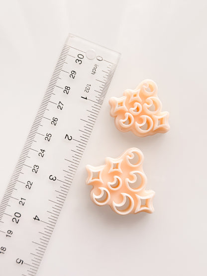 Moon + Stars Micros Resin Printed Clay Cutter