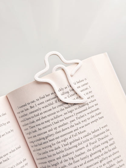 Ghost Paperclip Bookmark Clay Cutter
