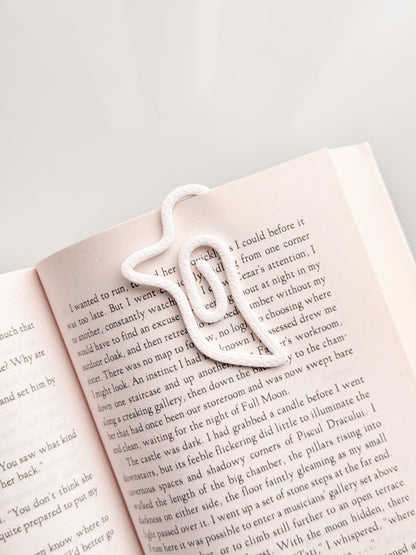 Ghost Paperclip Bookmark Clay Cutter