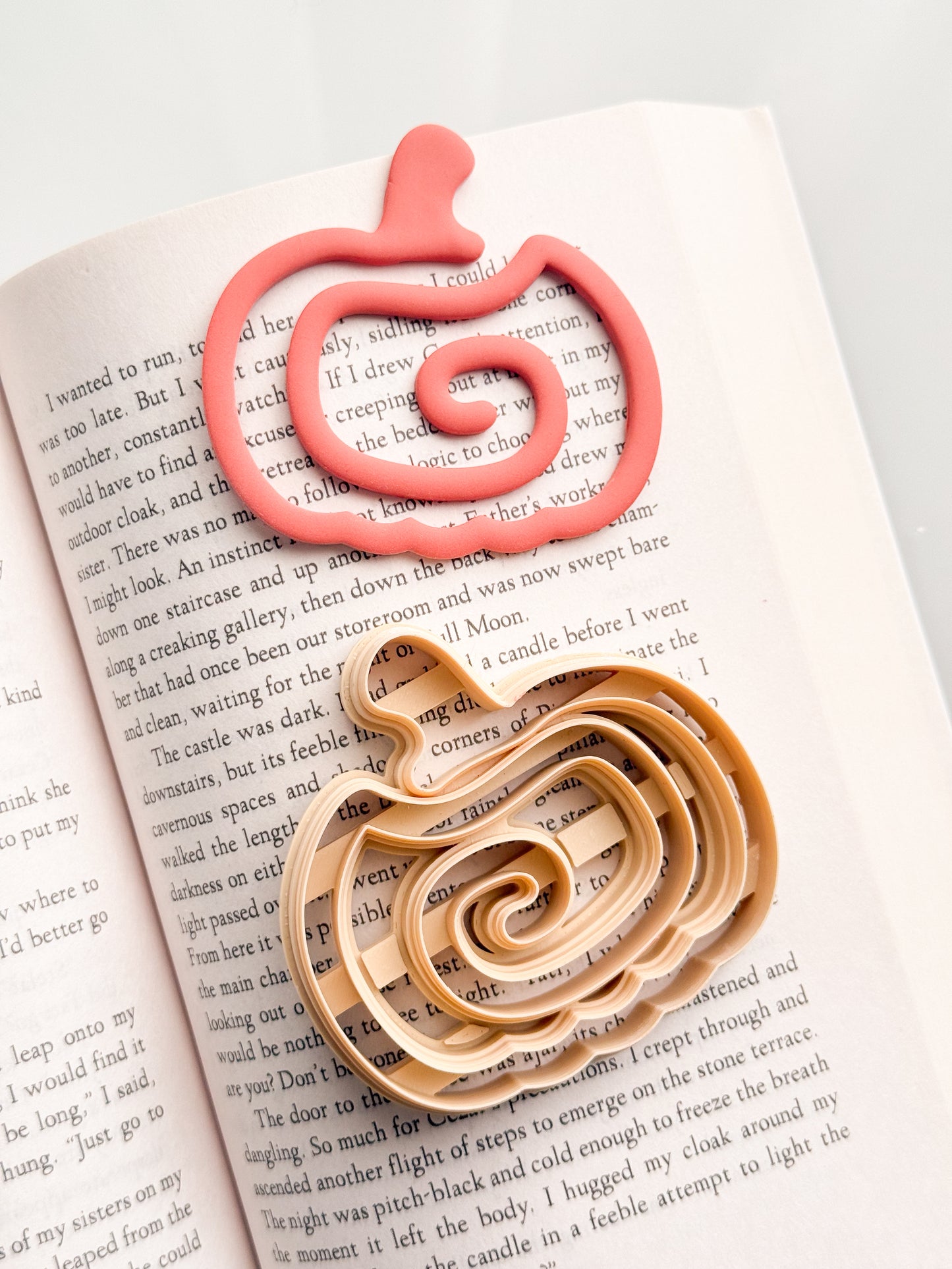Pumpkin Paperclip Bookmark Clay Cutter