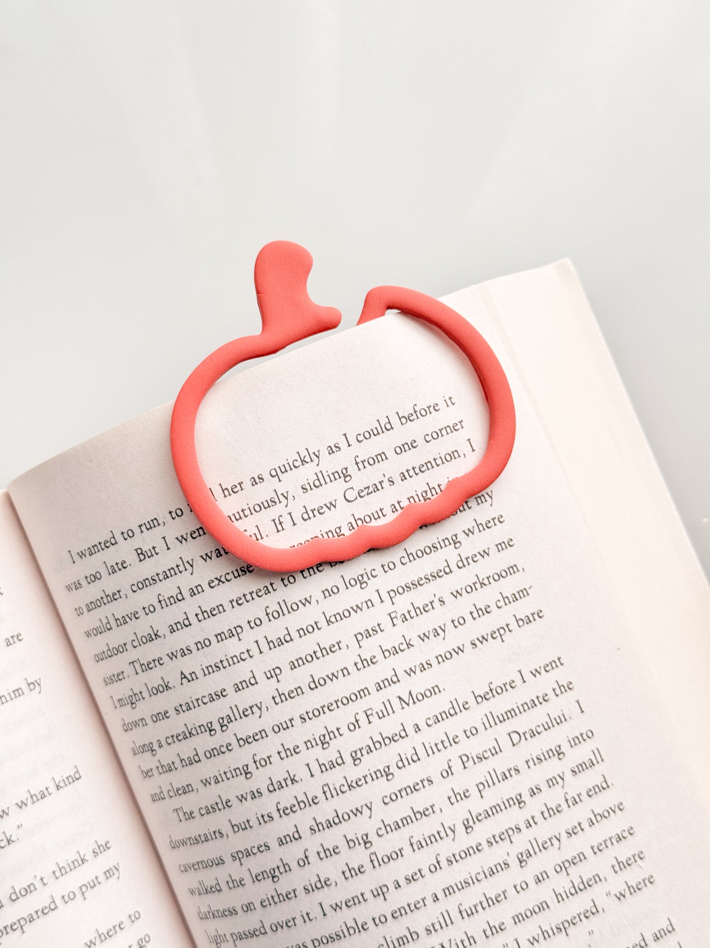 Pumpkin Paperclip Bookmark Clay Cutter