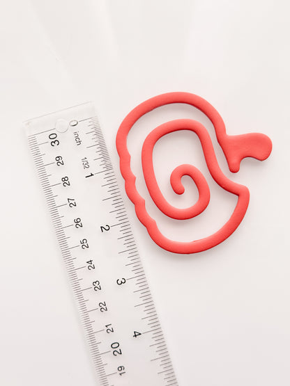 Pumpkin Paperclip Bookmark Clay Cutter