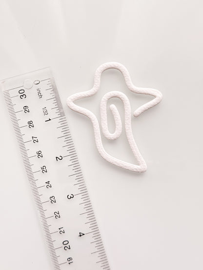 Ghost Paperclip Bookmark Clay Cutter