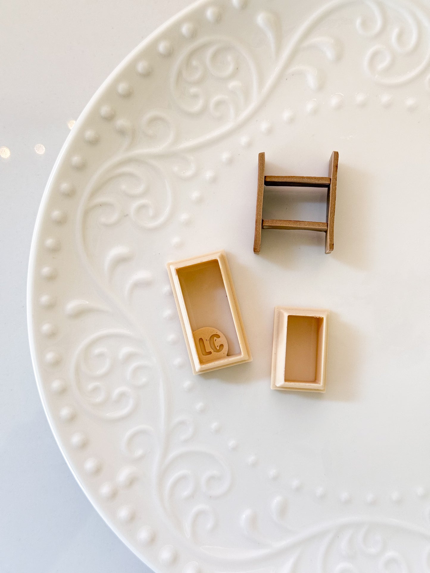 3D Bookshelf Clay Cutter Set
