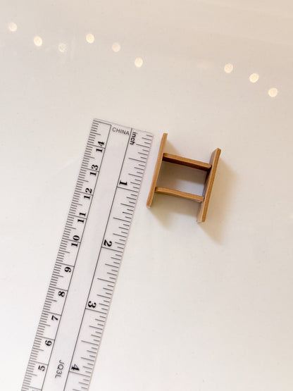 3D Bookshelf Clay Cutter Set