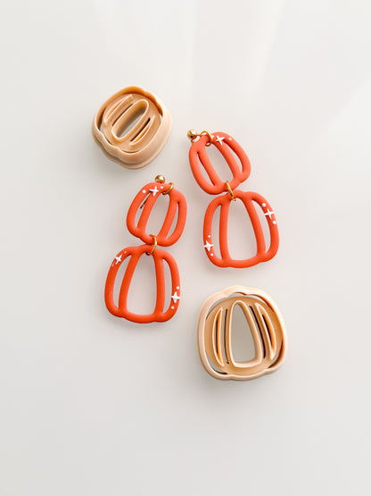 Cut Out No Drill Pumpkin Stacks Clay Cutter