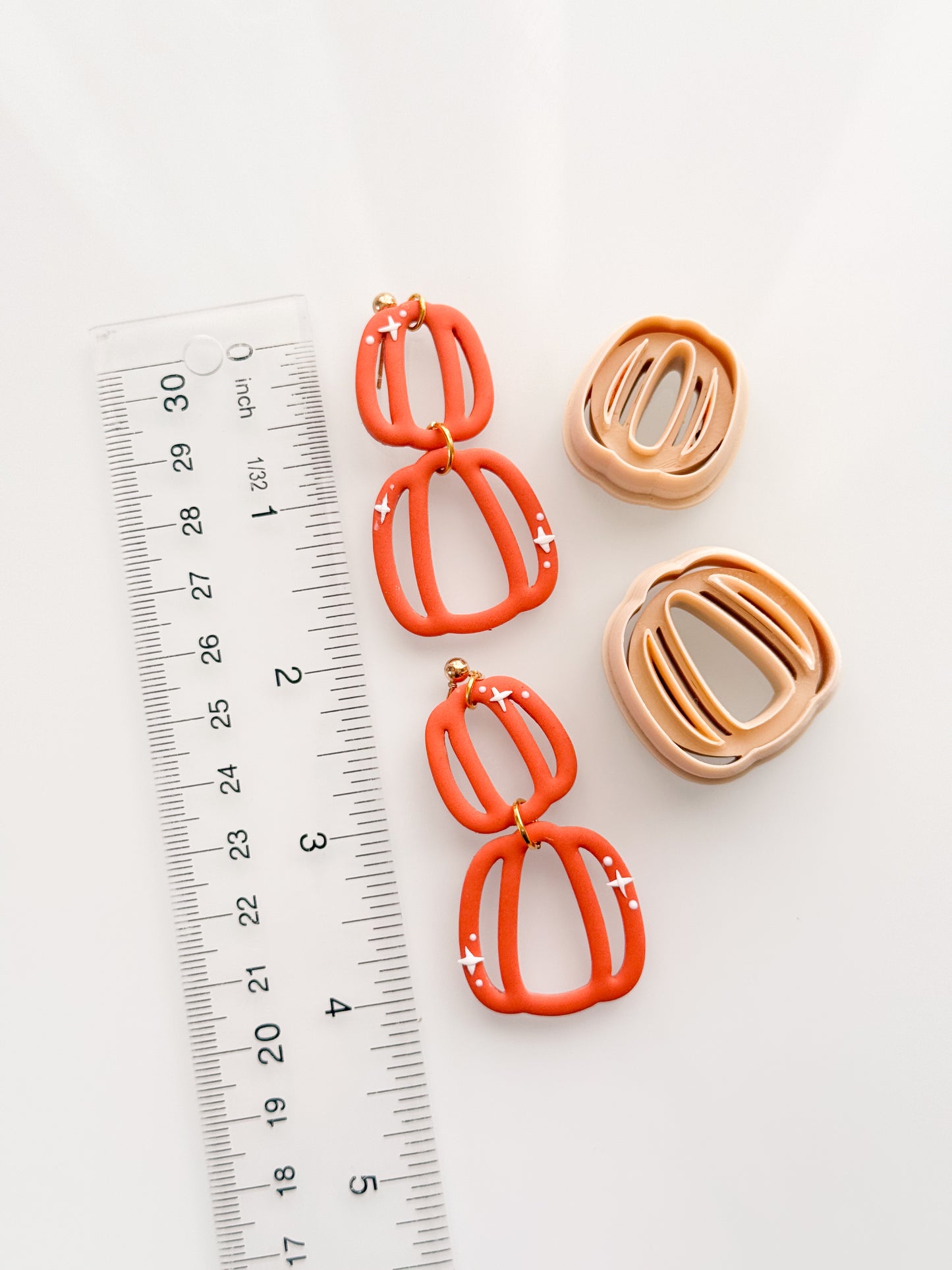 Cut Out No Drill Pumpkin Stacks Clay Cutter