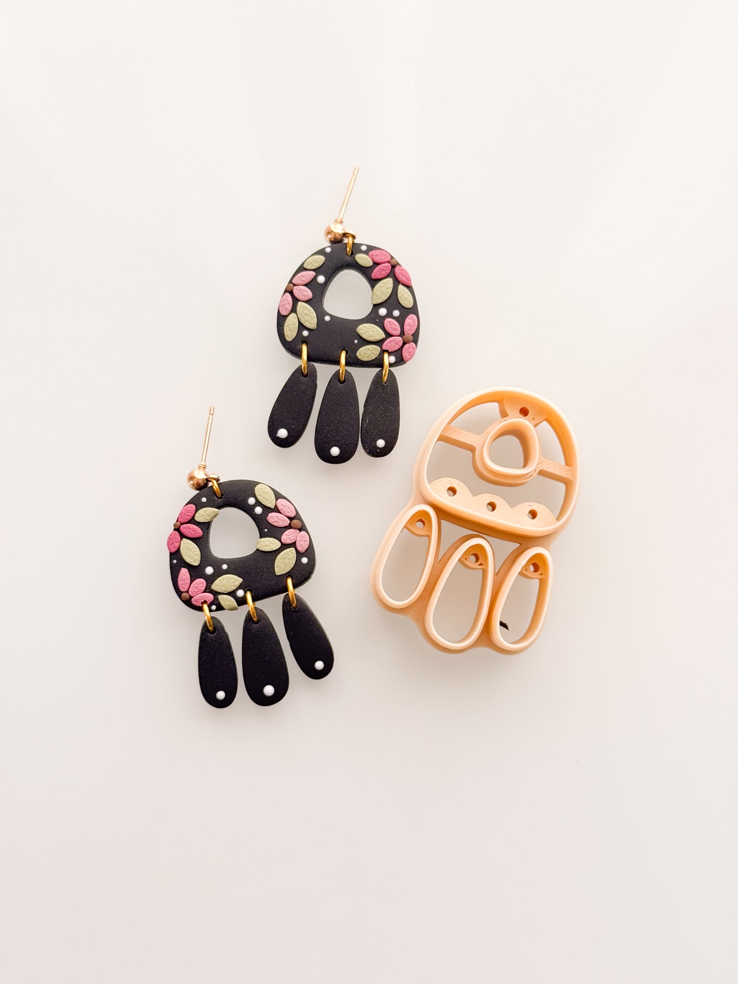 Organic Pretty Dangle Drill Guides Clay Cutter
