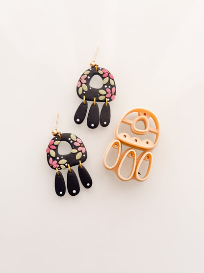 Organic Pretty Dangle Drill Guides Clay Cutter