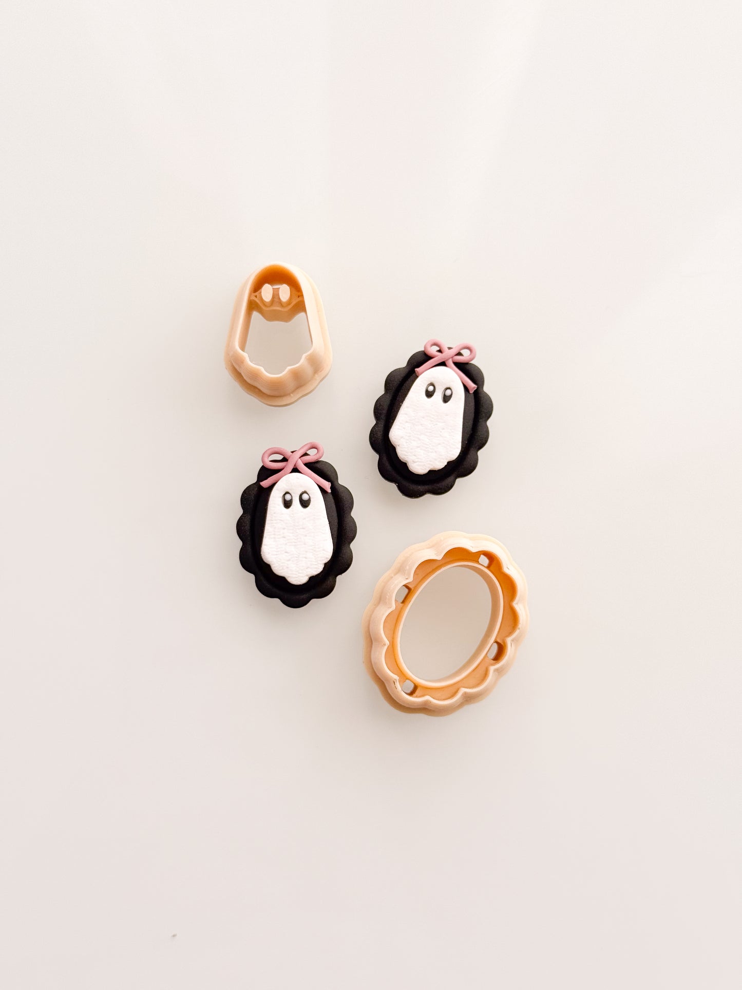 Mini Ghost Frame Clay Cutter