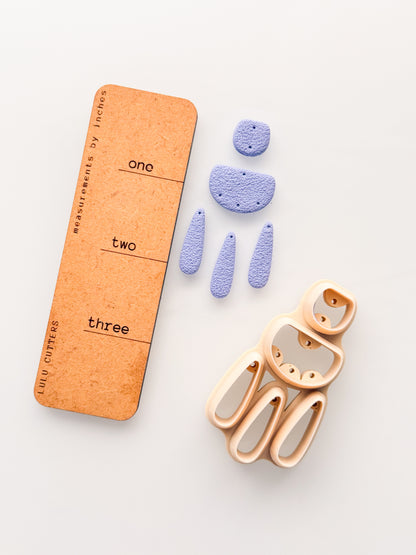Elegant Long Dangle Drill Guides Clay Cutter All In One