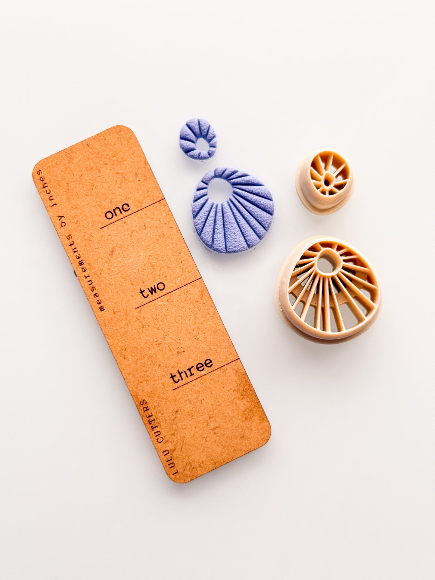 Organic No Drill Embossed Clay Cutter