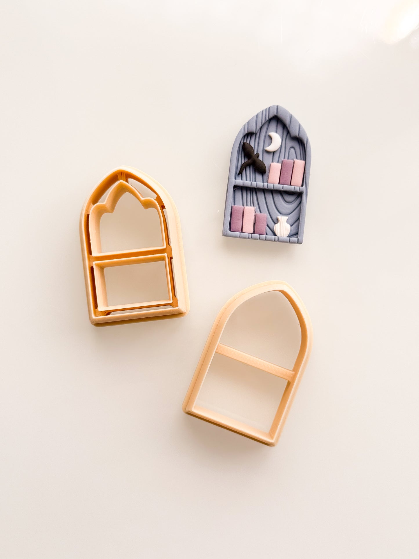Bookshelf Fancy 2 Clay Cutter Set