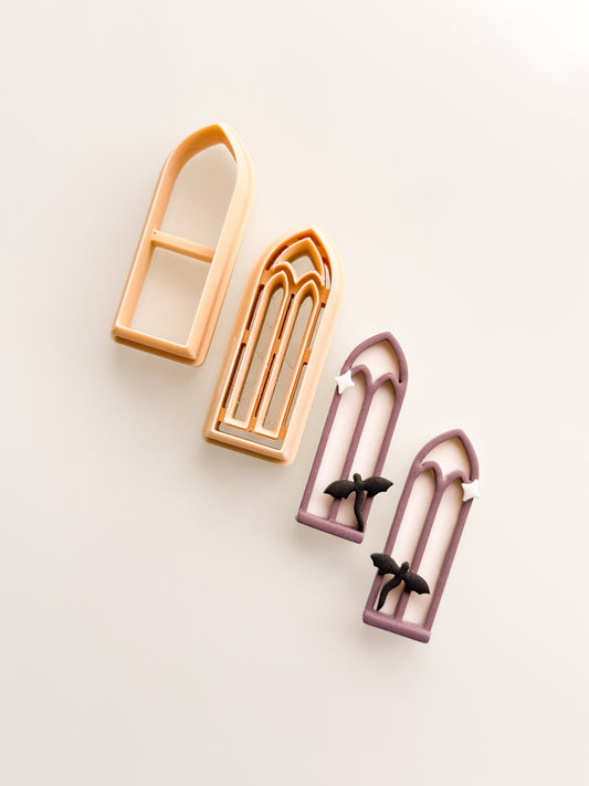 Cathedral Window 2 Clay Cutter Set