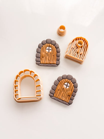 Cottage Fairy Door Clay Cutter Set