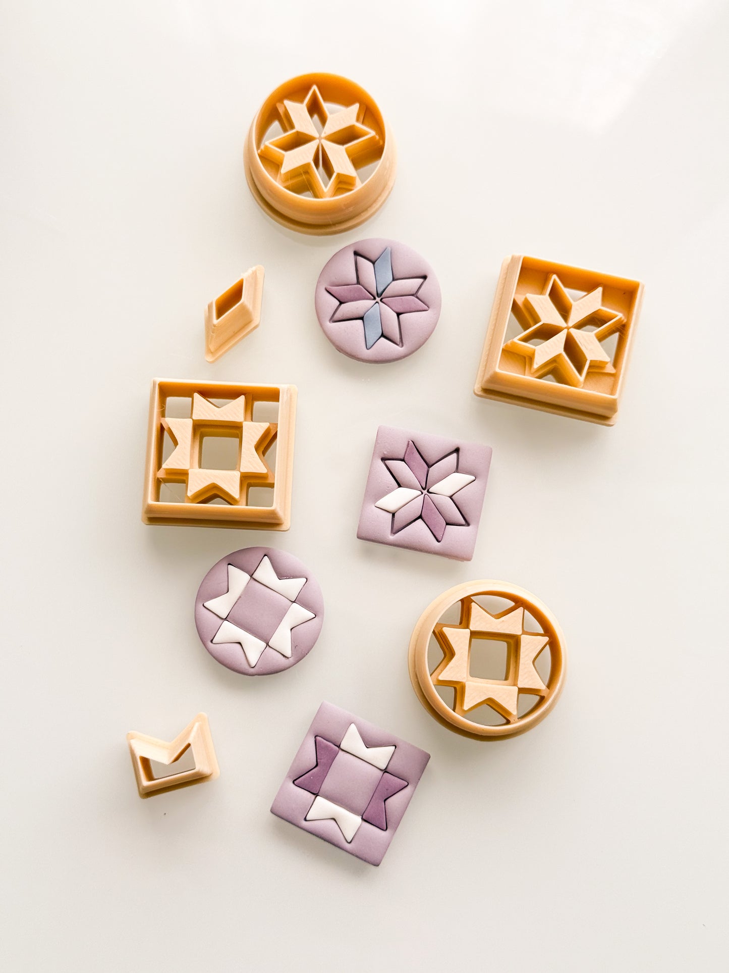 Quilt Bezels 2 Clay Cutter Set