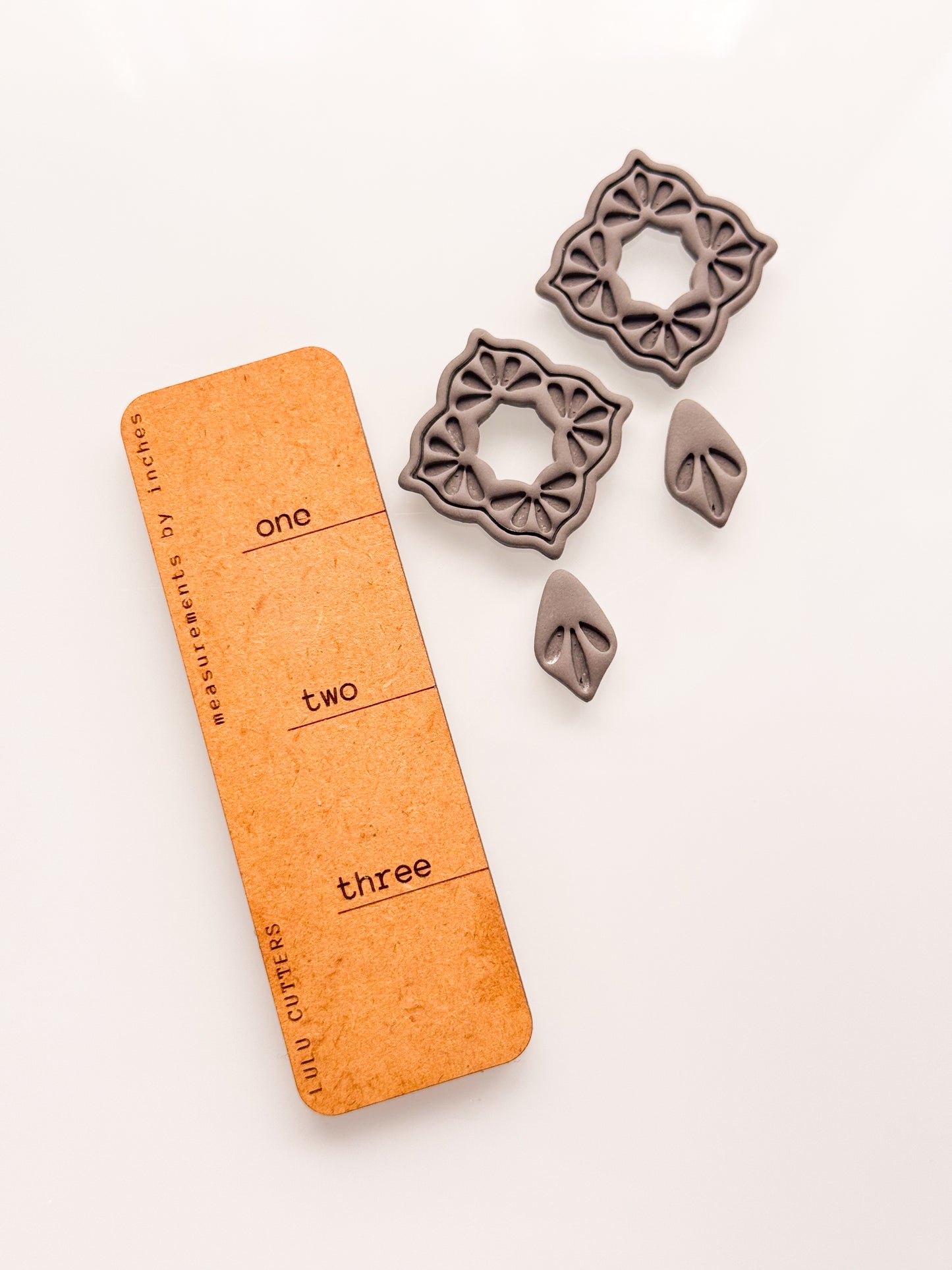 Embossed Fancy Dangle Clay Cutter