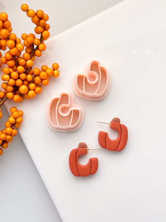 Pumpkin Hoops Clay Cutter Set