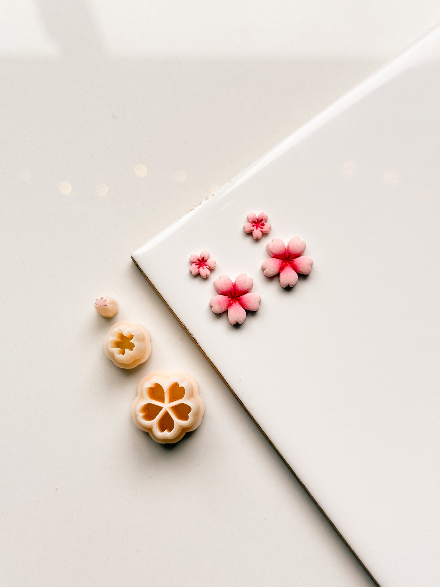 Mini Cherry Blossoms Clay Cutter Set