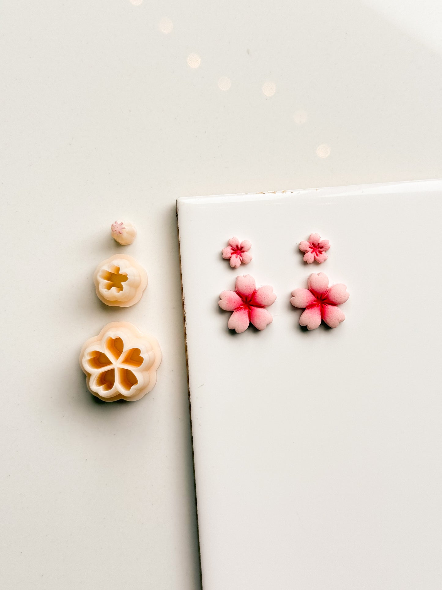 Mini Cherry Blossoms Clay Cutter Set