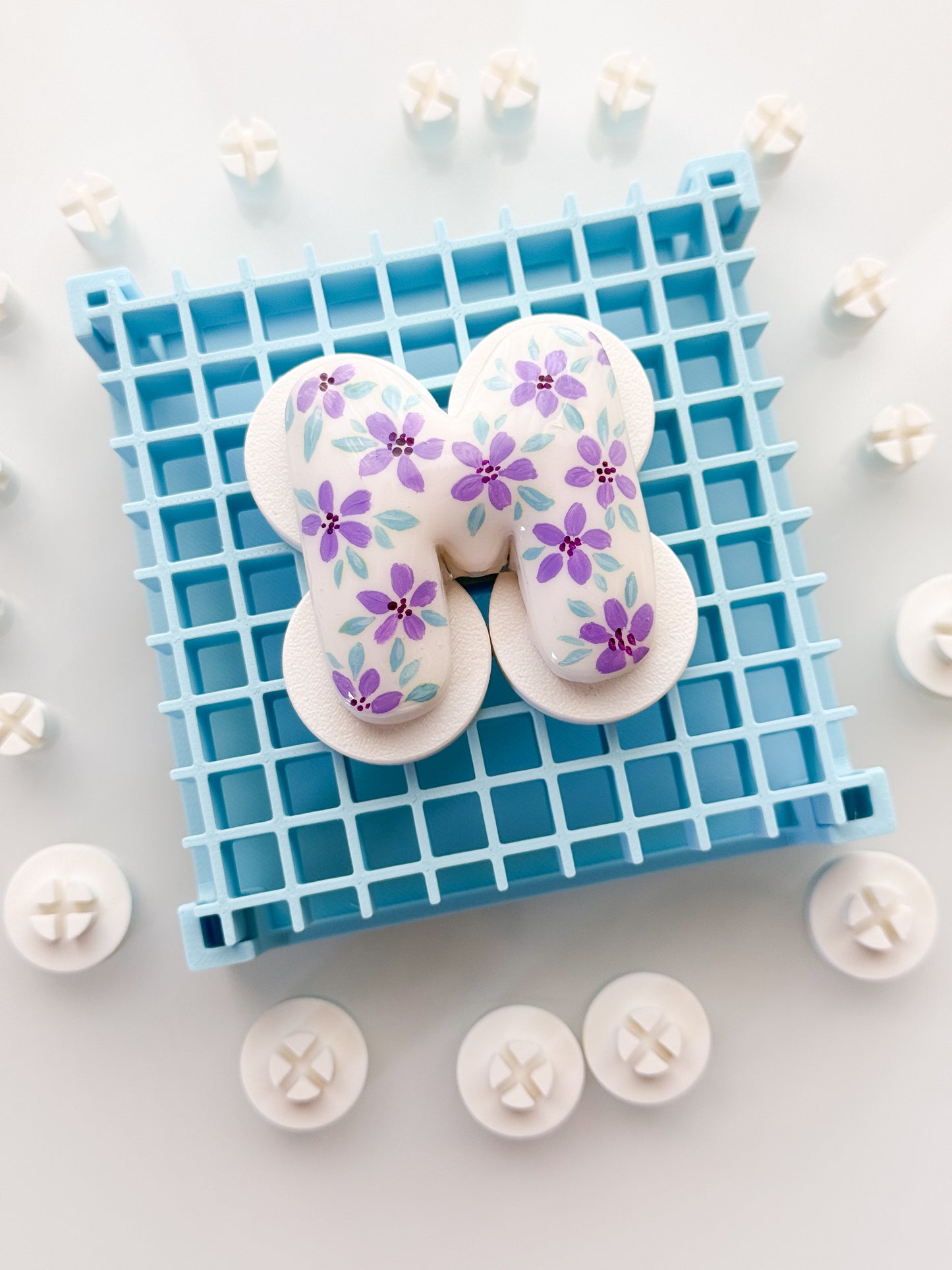 Resin Painting Grid Tray For Polymer Clay