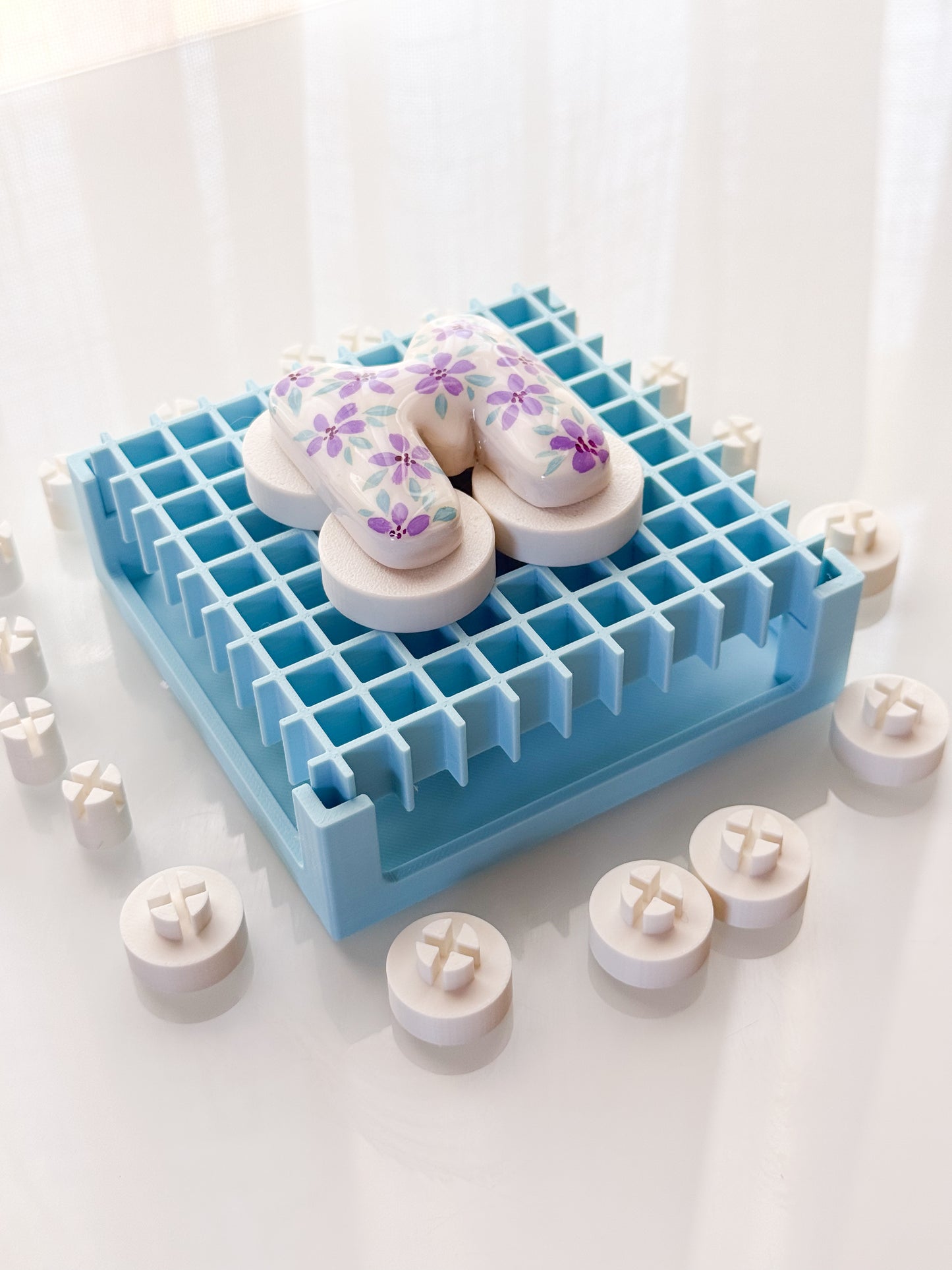 Resin Painting Grid Tray For Polymer Clay