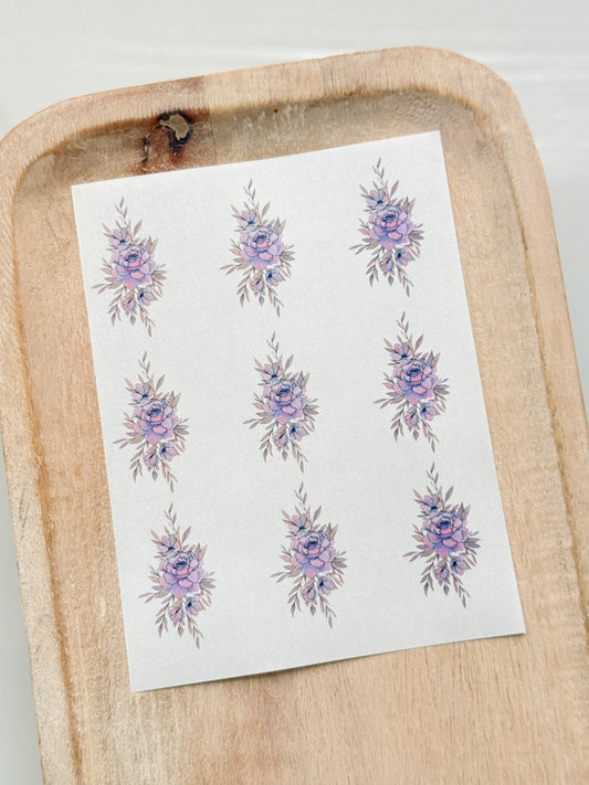 Watercolor Floral Singles 1 *Hand Drawn LC Exclusive*