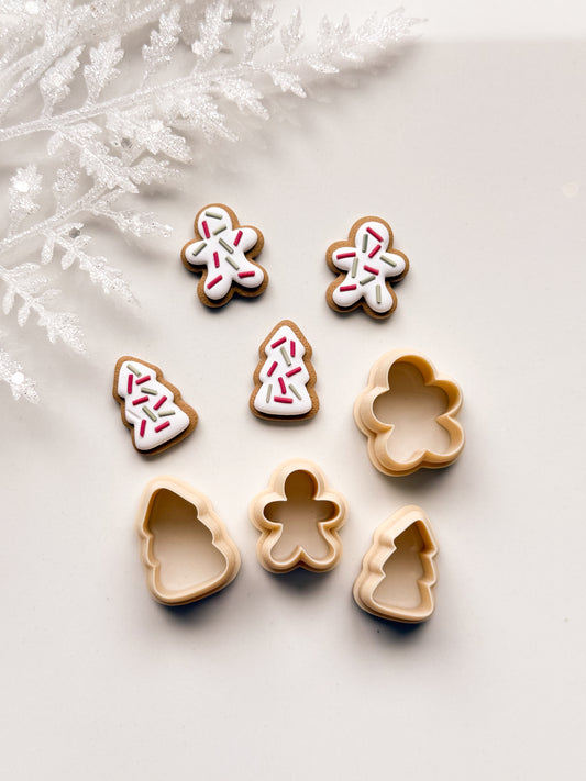 Festive Cookies Clay Cutter Sets